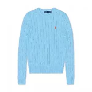 [폴로 랄프 로렌]POLO RALPH LAUREN 5%케이블 니트 코튼 크루넥 스웨터 WMPOSWENC021370-400 994670