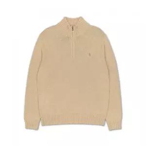 [폴로 랄프 로렌]POLO RALPH LAUREN 5%코튼 쿼터 지퍼 스웨터-브라운 MNPOSWE16822581-200-26 994779
