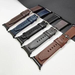 삼성 갤럭시 워치용 가죽 스트랩, 울트라 밴드 워치 7, 울트라 47mm 스트랩, 팔찌 교체 SM-L705F 벨트, 한