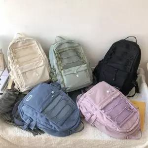 [XBGJ5N1K_66]데일리 여행 가방 여자백팩 기본 책가방
