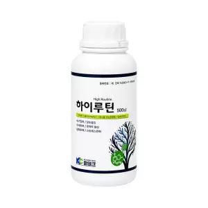 KC팜테크 하이루틴 해조추출물 500ml 아미노산 포함 복합비료 뿌리발근제 촉진 식물영양제
