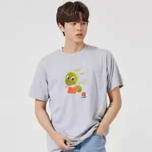 키밍 뱀띠 사 12간지 띠자리 그래픽 신년 반팔티 라운드맨투맨 (W7DF6CA)