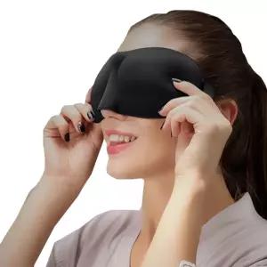 코가편한 입체 3D 수면 안대 코튼 쿠션 눈가리개 안대 눈가리개 수면안대