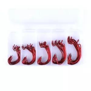 암산코리아 레드와이드갭훅 웜바늘 옵셋바늘 소프트베이트