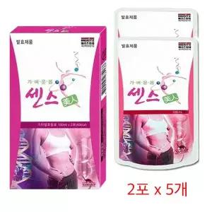 가벼운몸 센스미인 (파우치) 100ml x2포 5개
