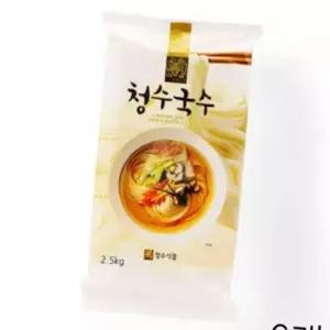 소면 청수국수 업소용 X 대용량 청수식품 6개 2.5kg