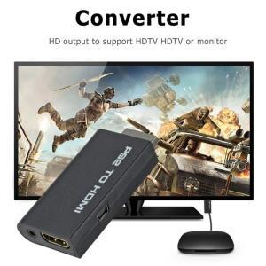 PS2-HDMI 호환 변환기 어댑터 480i/480p/576i 오디오 3.5mm 케이블 포함는  디스플레이 모드를 지원합니다.