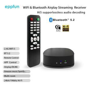 무선 음악 스트리머 와이파이 멀티룸  스테레오 수기 회로 모듈 타이달 에어플레이 HDMI ARC/이더넷