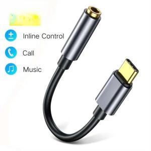 타입 C 3.5mm 이어폰 잭 AUX USB 케이블 어댑터 P40 프로 10 9  오디오