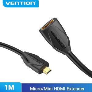 Vention HDMI 연장 케이블 마이크로  남성-여성 변환기 익스텐더 태블릿