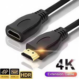 4K 60Hz HDR 2.0 연장 케이블남성-여성-PS5Xbox 시리즈 X/SPC 고속 코드