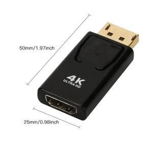 4K DisplayPort DP수 - 어댑터 컨버터  플러그 스위치 컴퓨터 TV 노트북 연결 장치용