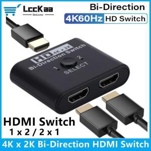 4K HDMI 호환 스위치 분배기 양방향 1x2/2x1 PS4/3 TV 박스 어댑터용 2 in1 Out