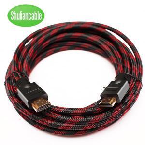 Shuliancable HDMI 케이블 2.0 4k 60hz 1m 분배기 스위처 TV 노트북 PS4 컴퓨터 xbox