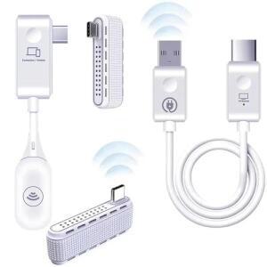 CS7 타입 오디오 송수기 스크린 프로젝션 케이블 무선 HDMI 연장 휴대폰/노트북-TV/프로젝터 연결용
