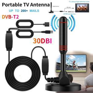 30DBI HD TV 안테나, 실내 야외 UHF, 세트, DVBT2, 리시버 증폭 응답 공중 휴대용 VHF, 디지털