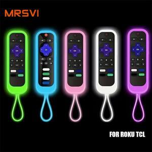 ROKU TCL EXPRESS RC280 RCAL7R TV 방지 보호 케이스 미끄럼 실리콘 리모컨 커버에 피부 방진