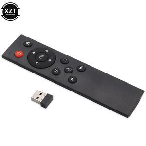 무선 에어 마우스 키보드 리모컨, USB 스마트 2 4G TV, 리시버 , 박스, TV PC, 안드로이드 리눅스용, 윈도우