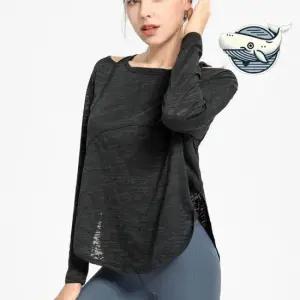 애슬레져 여성 애슬레저 긴팔 요가복 루즈핏 운동복