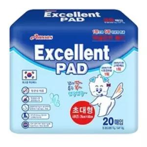 엑셀런트 초대형 패드(20매) 배변패드베스트 배변패드가격비교 배변패드종류 (WF0BD82)