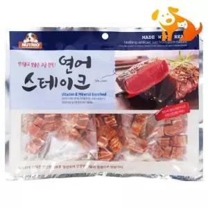 고품질 뉴트리오 연어 스테이크 400g 애견간식 강아지간식400g (W24AFC2)