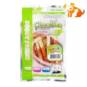 고품질 첼시 애견 비스켓 사사미 70g (W24B320)