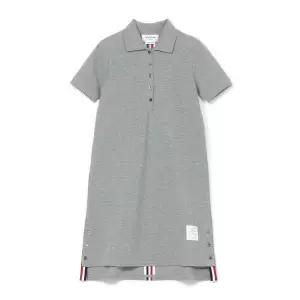 THOM BROWNE  26SS 클래식 피케 스트라이프 폴로 드레스 (FJD027A 00050 055)