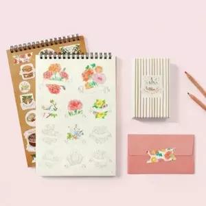 스티커 컬러링북 드로잉 일러스트 도안 채색 아트북 DIY 일러스트스티커