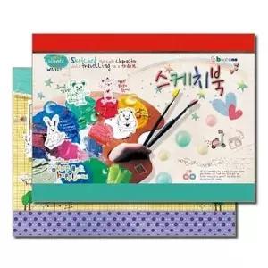 2500 초등 학생용 스케치북 20매 화집 드로잉북