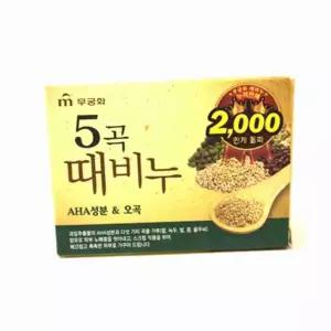 무궁화 오곡 때비누 100G 목욕비누 세수비누