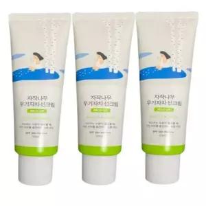 [셀러허브]라운드랩 자작나무 무기자차 선크림 50ml 3개 (S49813335)