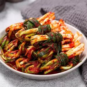[자연맛남] 명품 전라도식 나리찬 진 파김치 1kg