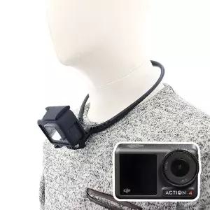고품질 DJI 오즈모 액션 4 호환 액션캠 POV 촬영 넥 마운트 스트랩 (WD32FE3)