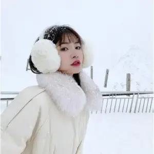 귀도리 보관하기 좋은 접이식 큰 여성 퍼 귀마개