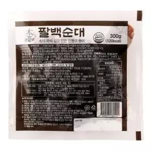 팔백순대 300G 본팔백