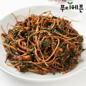 푸디헤븐 항아리반찬 매콤쌉싸름해 입맛 돋우는 고들빼기 무침 1kg