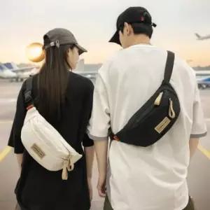 비니지스백 캐주얼 슬링백 여자 심플 가죽