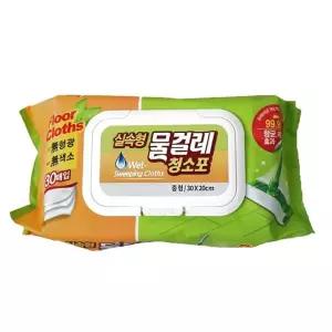 [하프클럽/알티피아]물걸레 청소포 실속형 티슈형 중형 30매