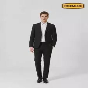 [인터메조]라이트 평직 비즈니스 수트 IMGBSU002F 블랙
