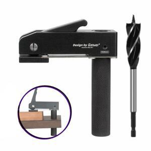 목공 벤치용 고속 고정 클립  작업대 개 구멍  홀드 다운 클램프  데스크탑 19mm  20mm 도구