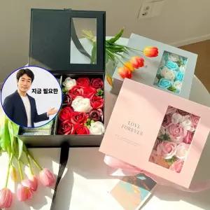 지금 필요한 용돈박스 어버이날 플라워 비누꽃 카네이션 3컬러
