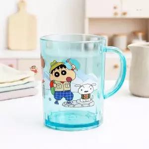 [골드스마일]짱구 스파클링 손잡이컵(캠핑)