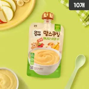 남양 아이꼬야 이유식 바나나 사과 배 상온 6개월부터 100g 10개