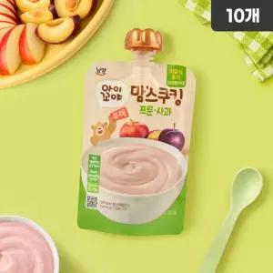 남양 파우치 이유식 아이꼬야 프룬 사과 6개월부터 100g 10개