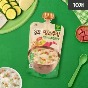 남양 상온 이유식 아이꼬야 소고기 순두부 진밥 12개월부터 100g 10개