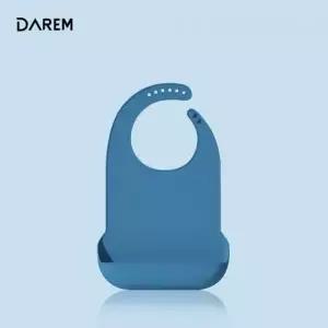 다름 클린케어 휴대용 실리콘 턱받이 중형   어른