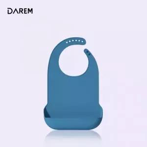 다름 클린케어 휴대용 실리콘 턱받이 대형   어른