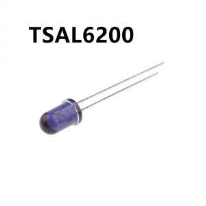 (20개) TSAL6200 DIP 고출력 적외선 방출 다이오드 940 nm GaAlAs MQW 100%   및 호환