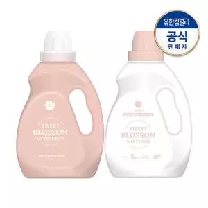 [그린핑거]달콤한블라썸 세탁세제1.4L+섬유유연제1.4L