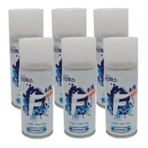 신신제약 에어파스 휴대 간편 쿨링 근육통 진통 스프레이 100ml 6개